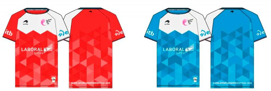 Nuevas camisetas Astore para las pelotaris de la Emakume Master Cup