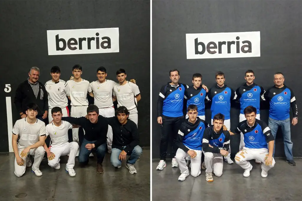 Victorias locales en la primera jornada del Berria