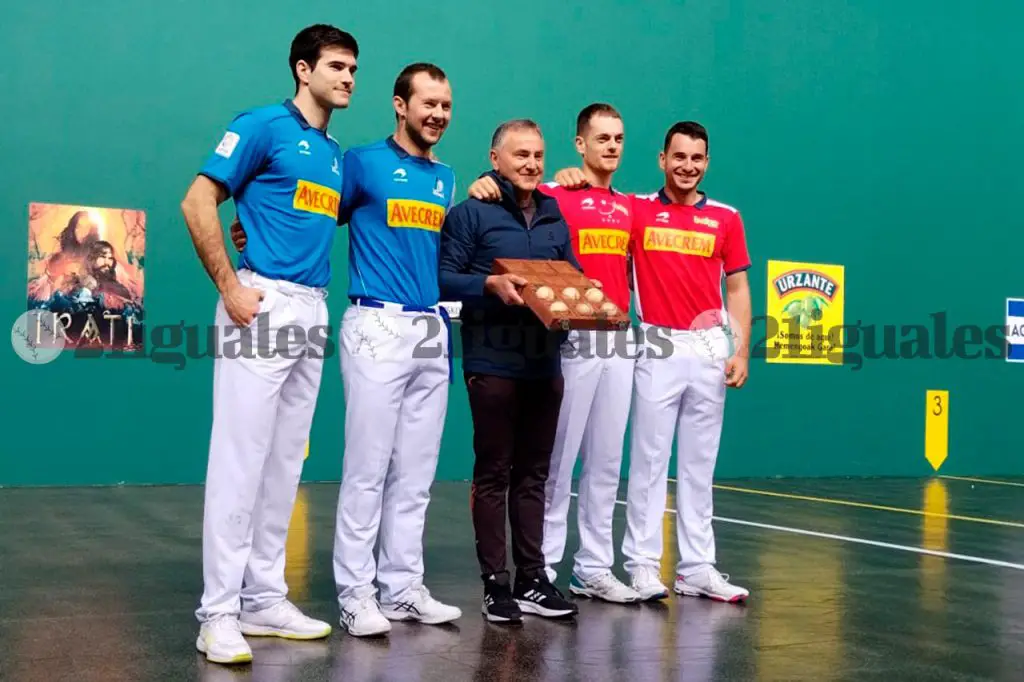 La txapela del Parejas pasa por ganar en el Navarra Arena