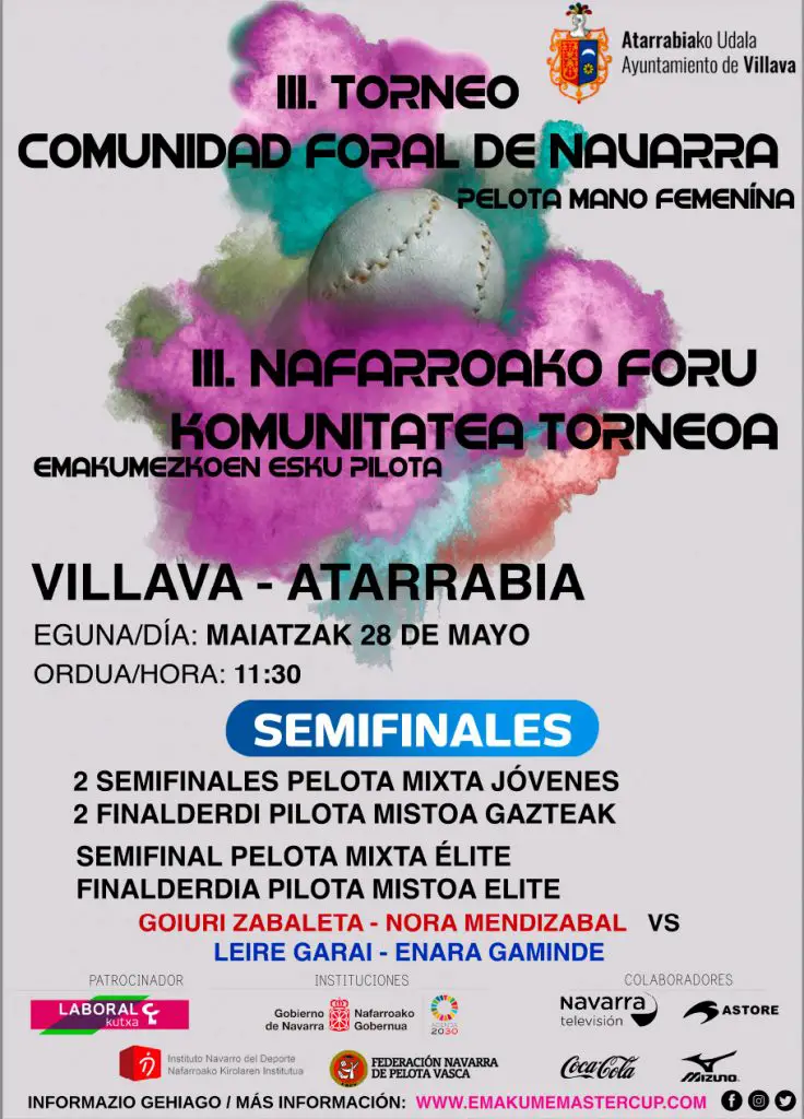 Torneo Comunidad Foral de Navarra / Cartel Villava