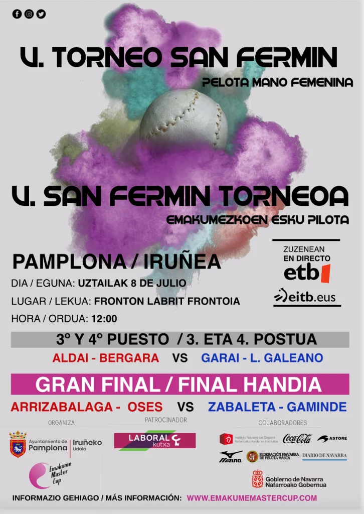 Final San Fermín / Emakume Master Cup