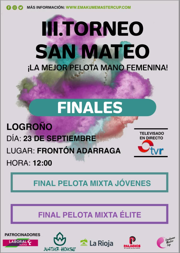 Emakume Master Cup San Mateo / Cartel Final