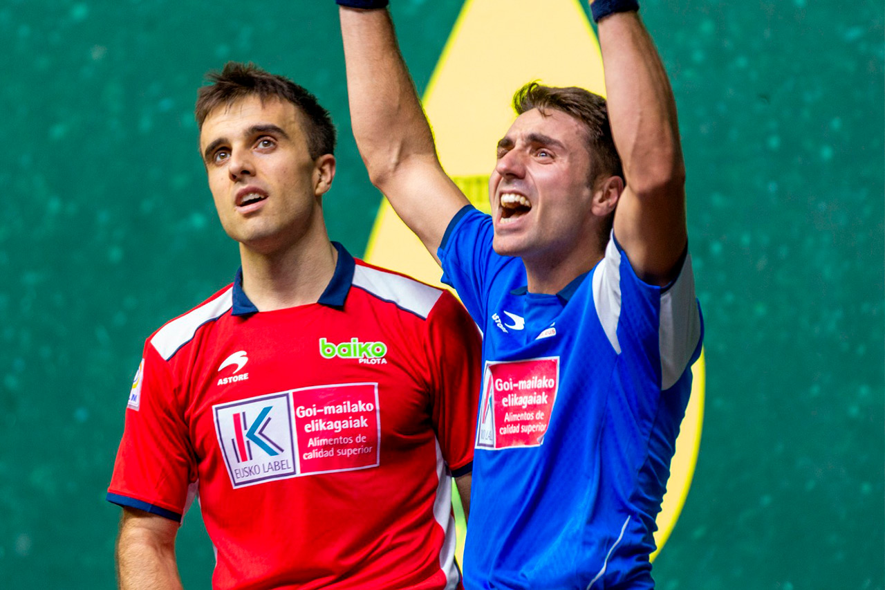 Peio Etxeberria, primer finalista del Cuatro y Medio