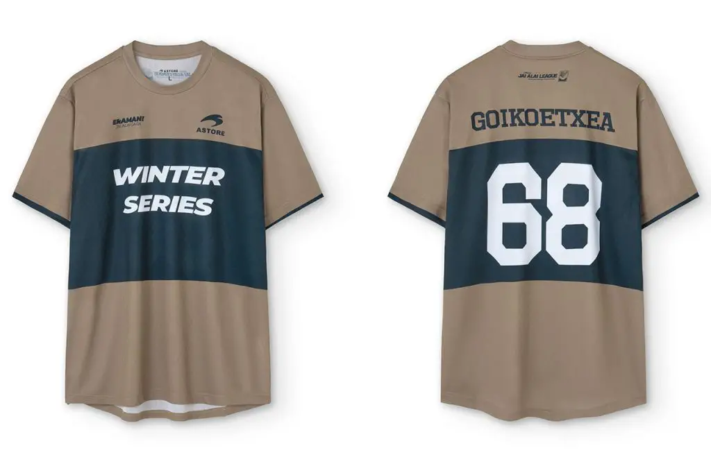 Camiseta del Eusko Label Jai Alai Winter Series 2023-2024