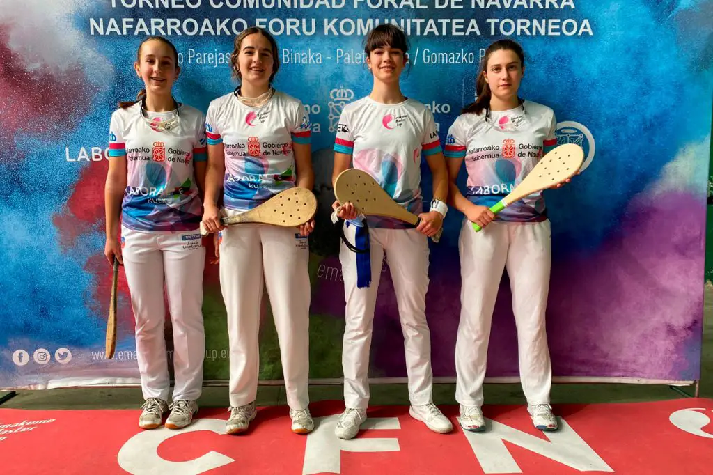 Etxarri-Aranatz vuelve a disfrutar con la paleta goma y perfila las finales del IV Torneo Comunidad Foral de Navarra