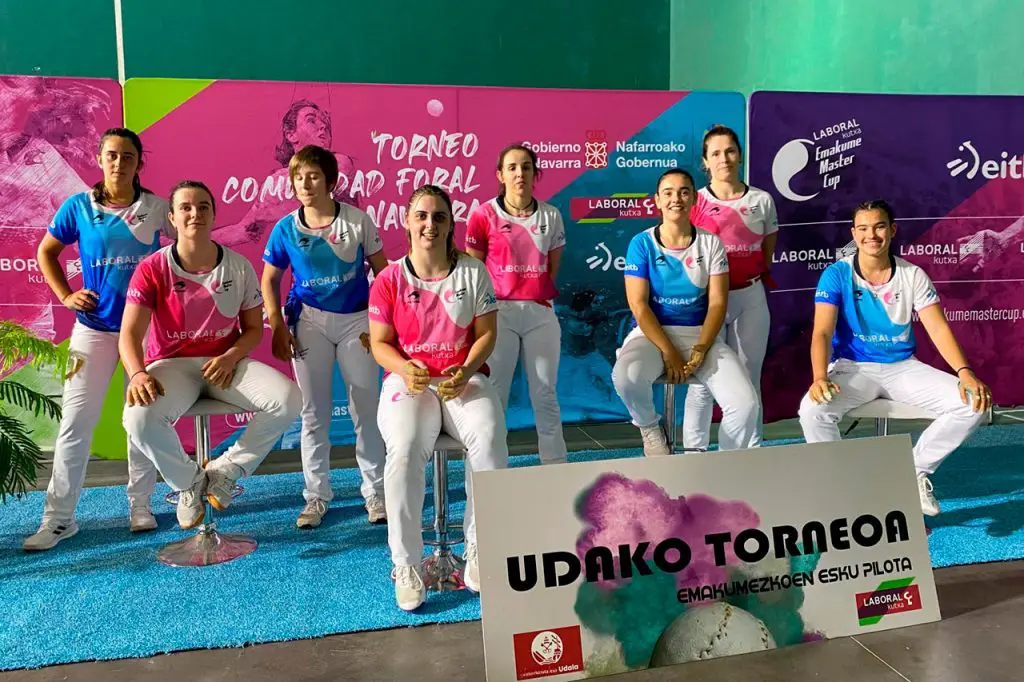 El Udako Master LABORAL KUTXA llenará los frontones de Euskal Herria con la mejor pelota femenina