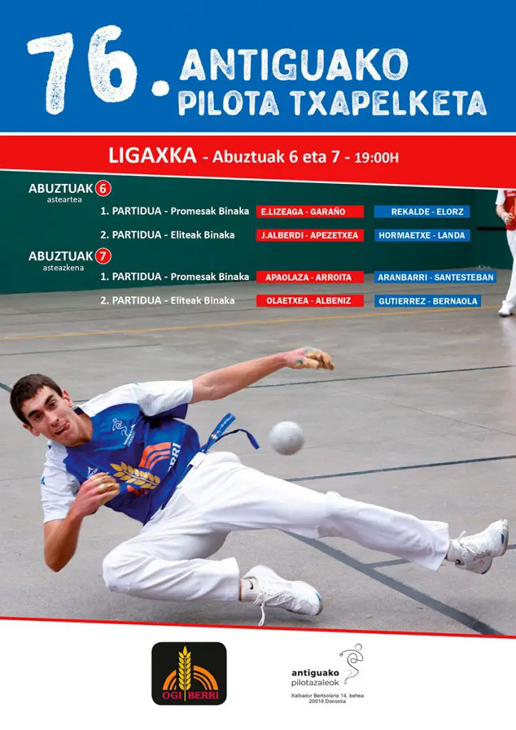 Cartel Primera jornada del Tornedo del Antiguo 2024