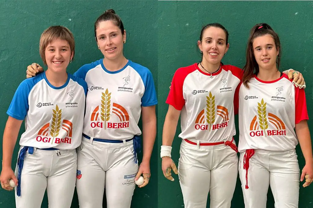 Las txapelas de el Antiguo se ponen en juego la mañana del sábado