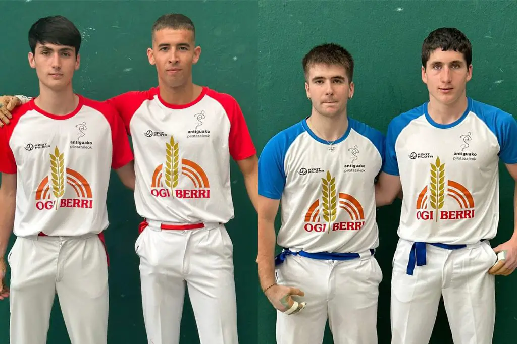 Las txapelas de el Antiguo se ponen en juego la mañana del sábado