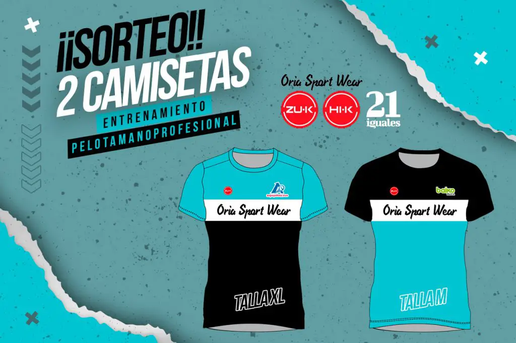 Sorteamos 2 camisetas de entrenamiento